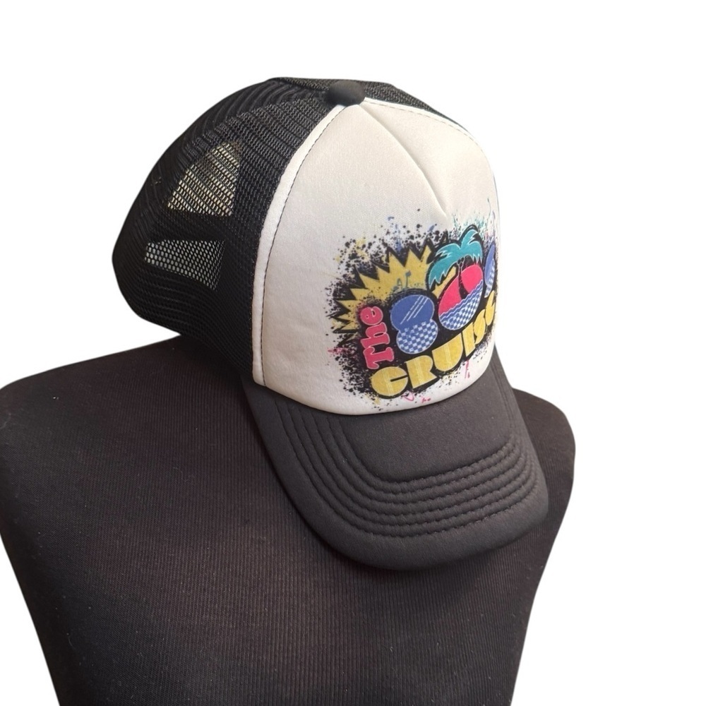 NEW! 1980’s Cruise 80’s Mesh Snap Back Men’s Adjustable Trucker Cap Hat OS - Picture 9 of 10